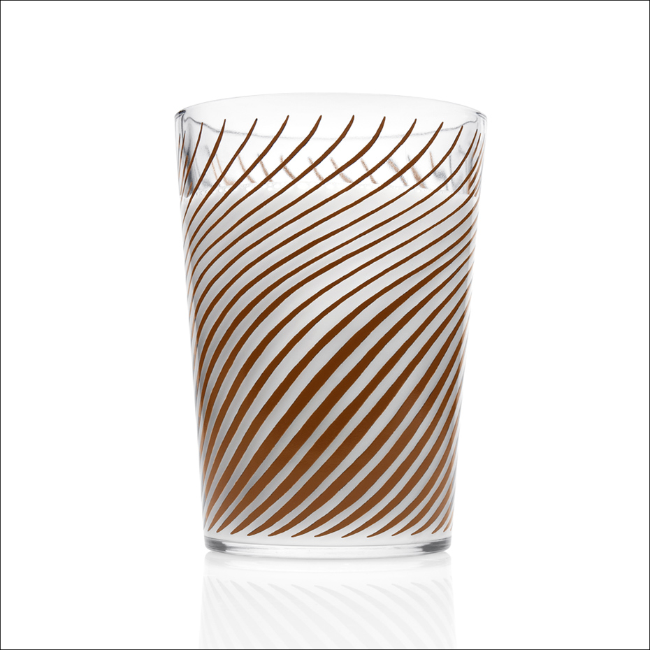 Cup With Brown Stripes