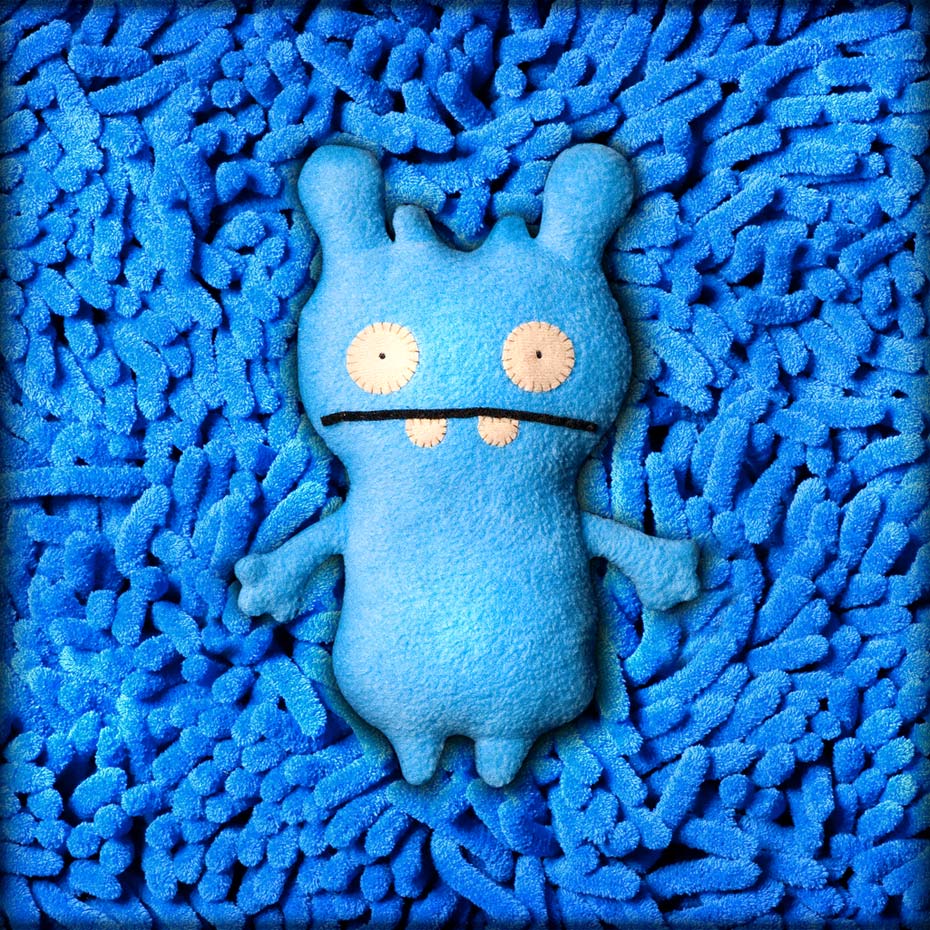Ugly Blue Doll